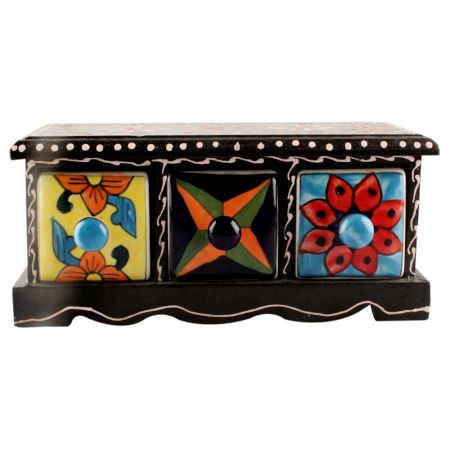 Spice Box-1438 Masala Rack Container Gift Item